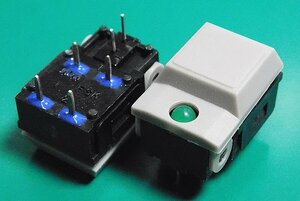 フジソク DP2-101-GL5-Z 信号入力用押ボタンスイッチ [2個組]【管理:SA724】