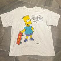 The Simpsons ザシンプソンズ キャラクターTシャツ/キャラT/USED/古着_画像1