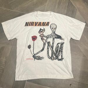 NIRVANAニルヴァーナ バンド Tシャツ/バンT/USED/古着