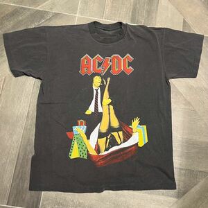 AC/DC エーシーディーシー バンドTシャツ/バンT/USED/古着