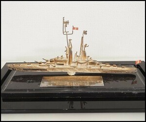 銀船 1992年 ペルー海軍『アルミランテ・グラウ』 アルベルト・フジモリ 置物