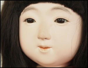 三つ折れ人形 全長83cm程 詳細不明 市松人形 抱き人形 三折れ人形 日本人形