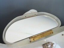 50's WILARDY社『ルーサイトバッグ 鏡付』ウィラーディ ホワイト Vintage Lucite Handbags 1950年代 ビンテージ 271a_画像4