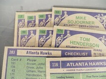 1975-76 Topps HAWKS 9枚 Herm Gilliam #7/#25/#43/#62/#98/#152/#171/#203/#116 basketball トップス バスケットボール カード 279a_画像6