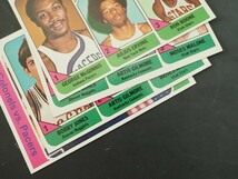 1975-76 Topps ABA finals等 4枚(3種) #221/#222/#310 Julius Erving Dr.J BASKETBALL トップスカード バスケットボール 283a_画像8