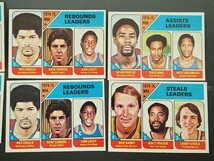 1975-76 Topps NBA finals leaders等 11枚(7種) #1/#2/#4/#5/#6/#188/#189 BASKETBALL トップスカード バスケットボール 284a_画像3