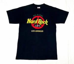 【90s Vintage】USA製 Hard Rock CAFE LOS ANGELES Tシャツ Mサイズ　ハードロックカフェ ロスアンゼルス