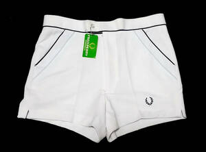 【新品タグ付】FRED PERRY ショートパンツ Mサイズ相当 フレッドペリー テニス 