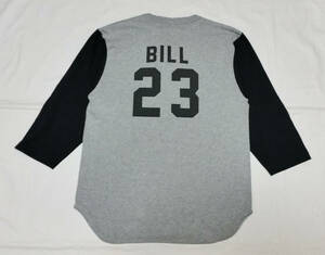【新品タグ付】BILLVAN ナンバリング 七分袖 Tシャツ Mサイズ ビルバン ロンT