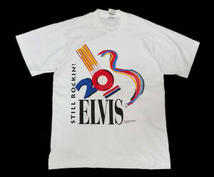 【アメリカ製】90s Elvis Presley 20th Anniversary Tシャツ Mサイズ バンドT エルヴィス プレスリー