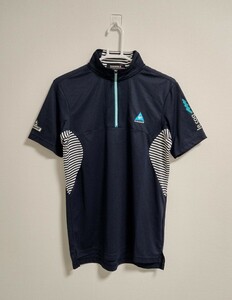 【新品同様】ルコック ゴルフ セミロング Tシャツ Lサイズ le coq sportif golf collection　デサント　ウィメンズ