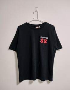 【新品タグ付】ステーキハウス88 バイカーロゴ Tシャツ Mサイズ 沖縄 STEAK HOUSE OKINAWA