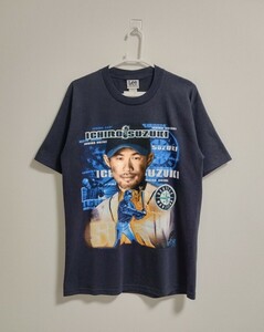 【デッドストック】新品タグ付 ICHIRO #51 Seattle Mariners Tシャツ Mサイズ MLB イチロー マリナーズ　鈴木 一朗 シアトルマリナーズ