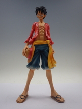 00【S.R】非売品 開封済 ワンピース MASTER STARS PIECE THE MONKEY・D・LUFFY　モンキー・D・ルフィの超造型フィギュア 全高約25㎝ 香川発_画像2