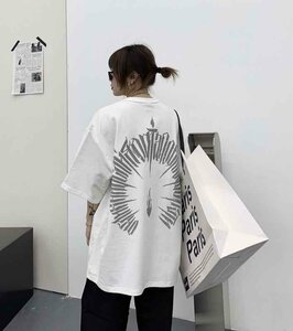 半袖Tシャツ 大きいサイズ 韓国ファッション レディース XL ブラック