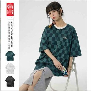 韓国風 レディース 半袖Tシャツ 新しい夏 カジュアル ファッション半袖Tシャツ 2XL ホワイト