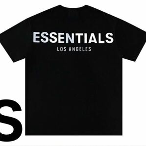 新品 ESSENTIALS エッセンシャルズ LA 限定 Tシャツ ブラックサイズSの画像1