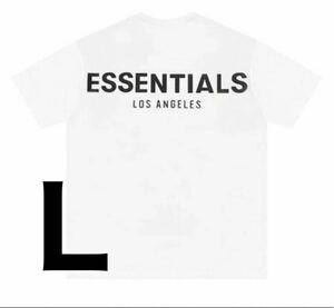 新品 ESSENTIALS エッセンシャルズ LA 限定 Tシャツ ホワイトサイズL