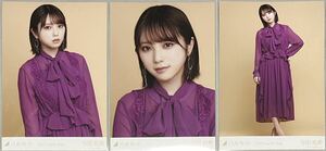 乃木坂46 与田祐希 WEB SHOP限定 2021 Lucky Bag 福袋 生写真 3種コンプ 検)ヨリ チュウ ヒキ 3期生