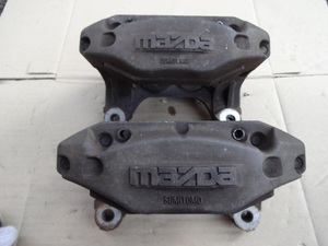  Junk Mazda original FD3S RX-7 front brake calipers left right set 17 -inch 