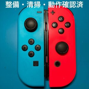 Nintendo Switch　 ジョイコン　動作確認済　(L)ネオンブルー/(R)ネオンレッド