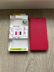 【送料無料】エレコムiPhone14/13用 スマホケース　ピンク