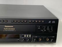 C3H1-051512 Panasonic パナソニック LX-K750 CD/LDプレーヤー レーザーディスクプレーヤー カラオケ対応 CD、LD動作OK 難あり_画像5