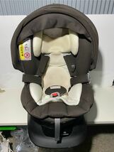 C5DP-051409 2017年製AILEBEBE　エールベベ　チャイルドシート　 プレミアム　ALB861　新生児〜4才ごろ　50ｃm以上100cmまで　未洗濯_画像2