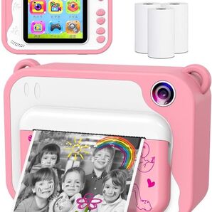 プリントできるトイカメラ・キッズカメラ 32GBメモリーカード付き 未開封新品