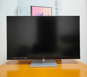  ●●送料無料●　HP　U32　4K　HDR　IPS　元箱●●