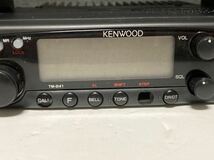 ケンウッド KENWOOD TM-241S FMカートランシーバー 車載アングル付き　 中古品　_画像4