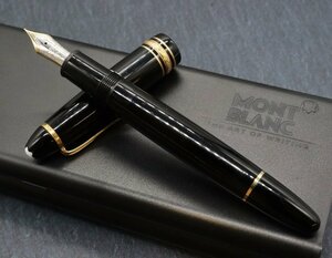 ( pen .14K585) MONTBLANC Montblanc fountain pen Meister shute.kNo.146 total 1 point * writing brush chronicle not yet verification *.. from .[Y-A62935] including in a package -2