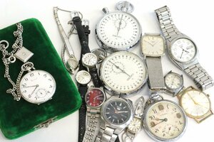  Junk clock * Longines, Seikosha, Seiko other lady's men's wristwatch * operation not yet verification *.. from .[L-A55477]