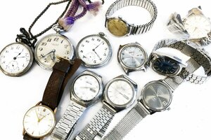  Junk clock * Seiko, Citizen, Cima, Waltham etc. lady's men's wristwatch other * operation not yet verification *.. from .[x-A72955]