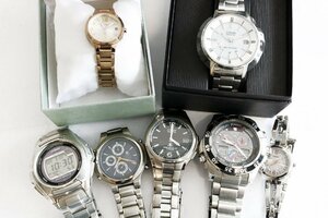  Junk часы * Citizen ( Eko-Drive, Atessa ), Casio, Seiko др. женский мужские наручные часы * работоспособность не проверялась *.. из .[x-A55470]