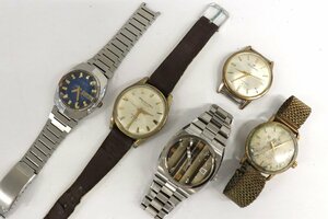  Junk clock * Citizen CITIZEN, Tecnos TECHNOS, Seiko SEIKO lady's men's wristwatch * operation not yet verification *.. from .[K-A50061]