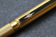 (本体18K/ダイヤ付/ペン先18K) NICOLO POLO ニコロポーロ ミニ万年筆 計1点 ※ジャンク品/筆記未確認 ◆おたからや【Y-A51759】同梱-2_画像5