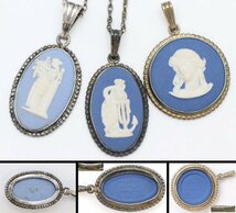 おたからや◆ウエッジウッド Wedgwood アクセサリー ブローチ ネックレス等 まとめ《約400g》シルバー,ホールマーク刻印有含む【F-A71842】_画像4