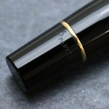 (ペン先18K750) PARKER パーカー 万年筆 デュオフォールド 計1点 ペンケース付き ※ネーム入り/筆記未確認 ◆おたからや【Y-A46400】同梱-2_画像6