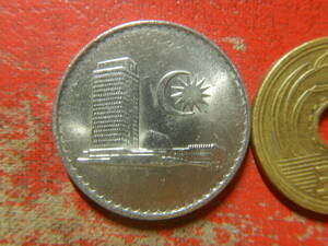 外国・マレーシア／２０セン白銅貨：国会議事堂（1981年）　24050502