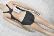 m.i.a costume ミアコスチューム NH3073B 女子競泳水着 ブラック ビッグサイズ_画像2