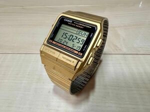 CASIO カシオ データバンク ゴールド DB-380G 