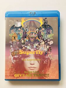【Blu-ray】Superfly / GIVE ME TEN! ! ! ! ! (初回限定盤) スーパーフライ,さいたまスーパーアリーナ☆★