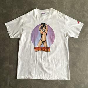 90s ビンテージ Graphitti DESIGNS VAMPIRELLA ヴァンピレラ HARRIS PUBLICATIONS プロモ Tシャツ 白 L アメコミ アニメ marvel akira