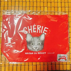 CHERIE ヒグチユウコ トートバッグ 赤色