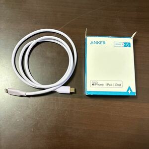 中古！0.9m Anker PowerLine Ⅲ Flow USB-C ライトニング ケーブル 送料込み！