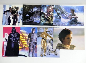 スターウォーズ 帝国の逆襲 ポストカード 8枚セット 絵はがき■STAR WARS THE EMPIRE STRIKES BACK POST CARD■当時物