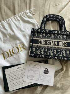 鑑定済み美品 クリスチャン ディオール Christian Dior オブリーク