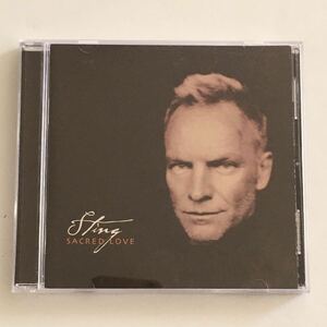 送料無料 評価1000達成記念 ロックCD Sting “Sacred Love” 1CD A&M 台湾盤