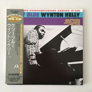 送料無料 評価1000達成記念 紙ジャケットジャズCD Wynton Kelly “Kelly Blue” 1CD Riverside 日本盤帯付き, スリップケース付き